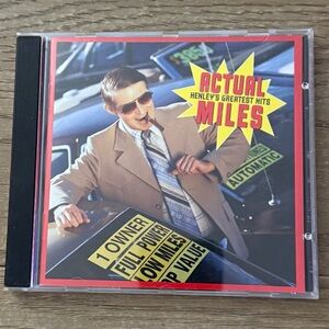 Henley's Greatest Hits CD - Actual Miles - Black Case